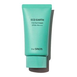 Солнцезащитный крем для чувствительной кожи The Saem Eco Earth Cica Sun Cream SPF 50+ PA++++